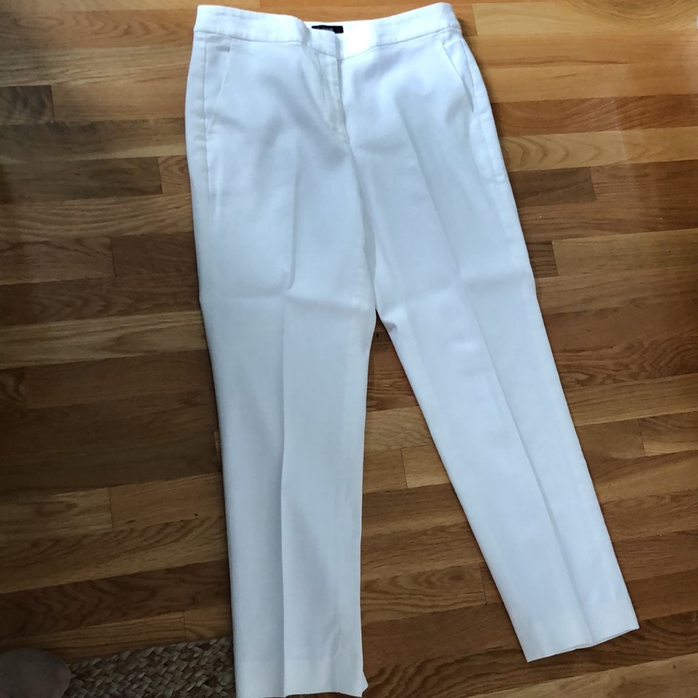 J Crew linen Kate trouser.